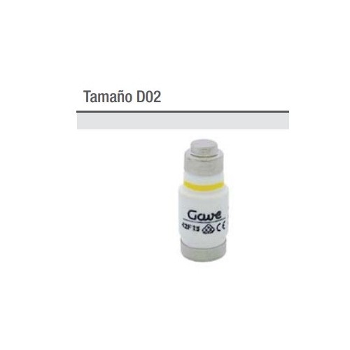Cartucho Fusible Neozed D02 63A GAVE