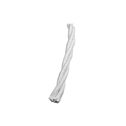Cable Textil Trenzado 3x1.5mm Blanco