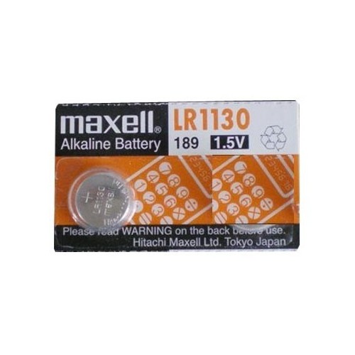 Pila Alkalina Maxell LR1130 189 1.5V.
