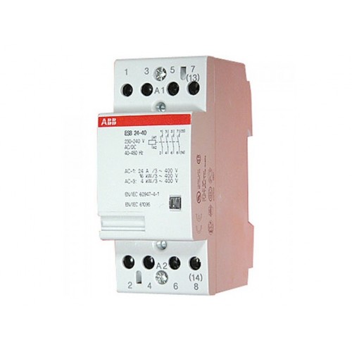 Contactor Modular 24A 230V 4NA ABB