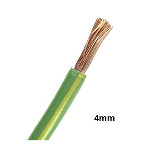 Cable Unifilar Flexible 4mm 750v