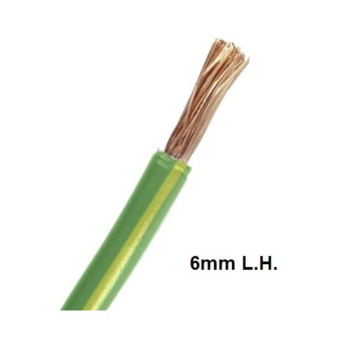 Cable Unifilar Flexible 6mm 750V Libre Halógenos