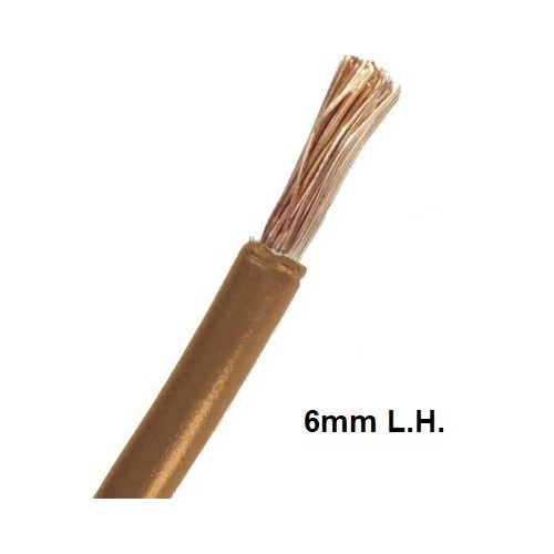 Cable Unifilar Flexible 6mm 750V Libre Halógenos